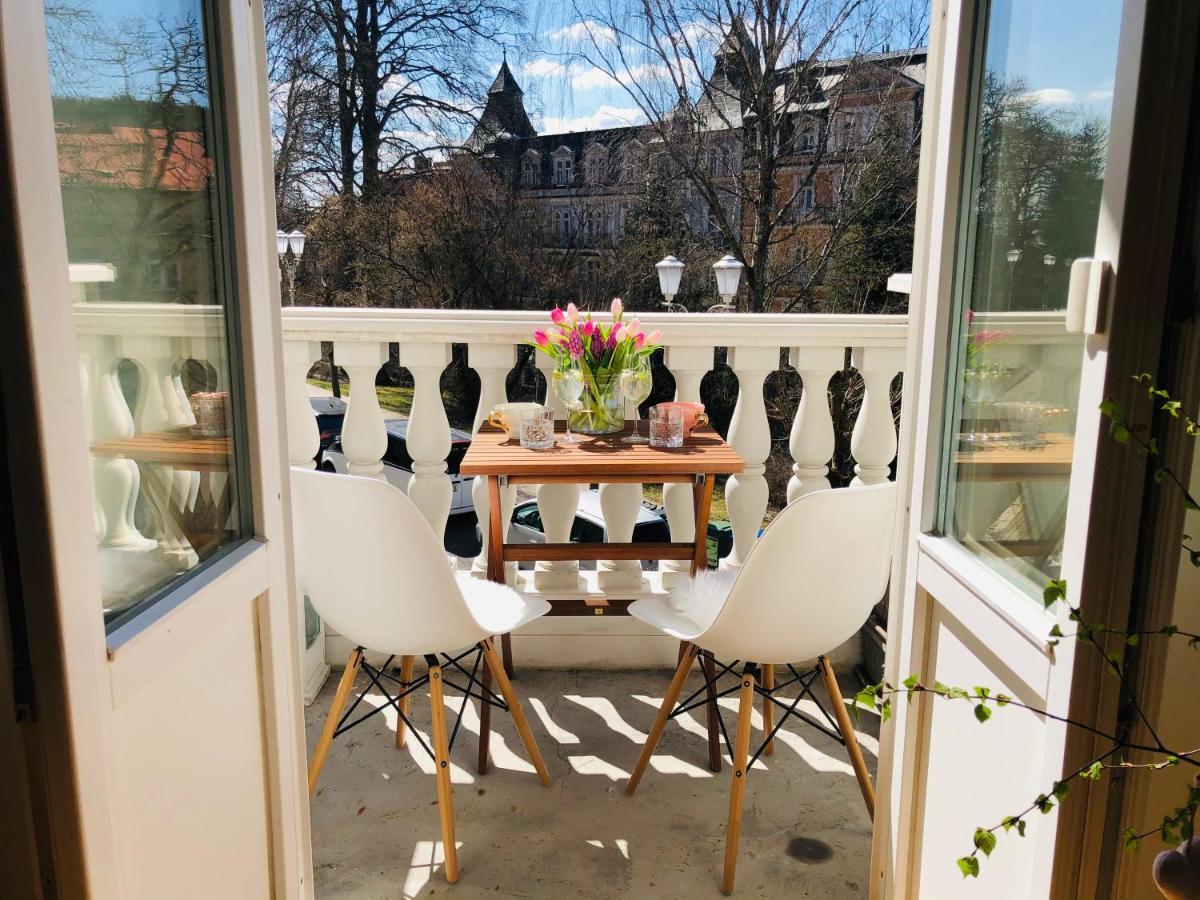 Mariánské Lázně Park View Apartment מראה חיצוני תמונה